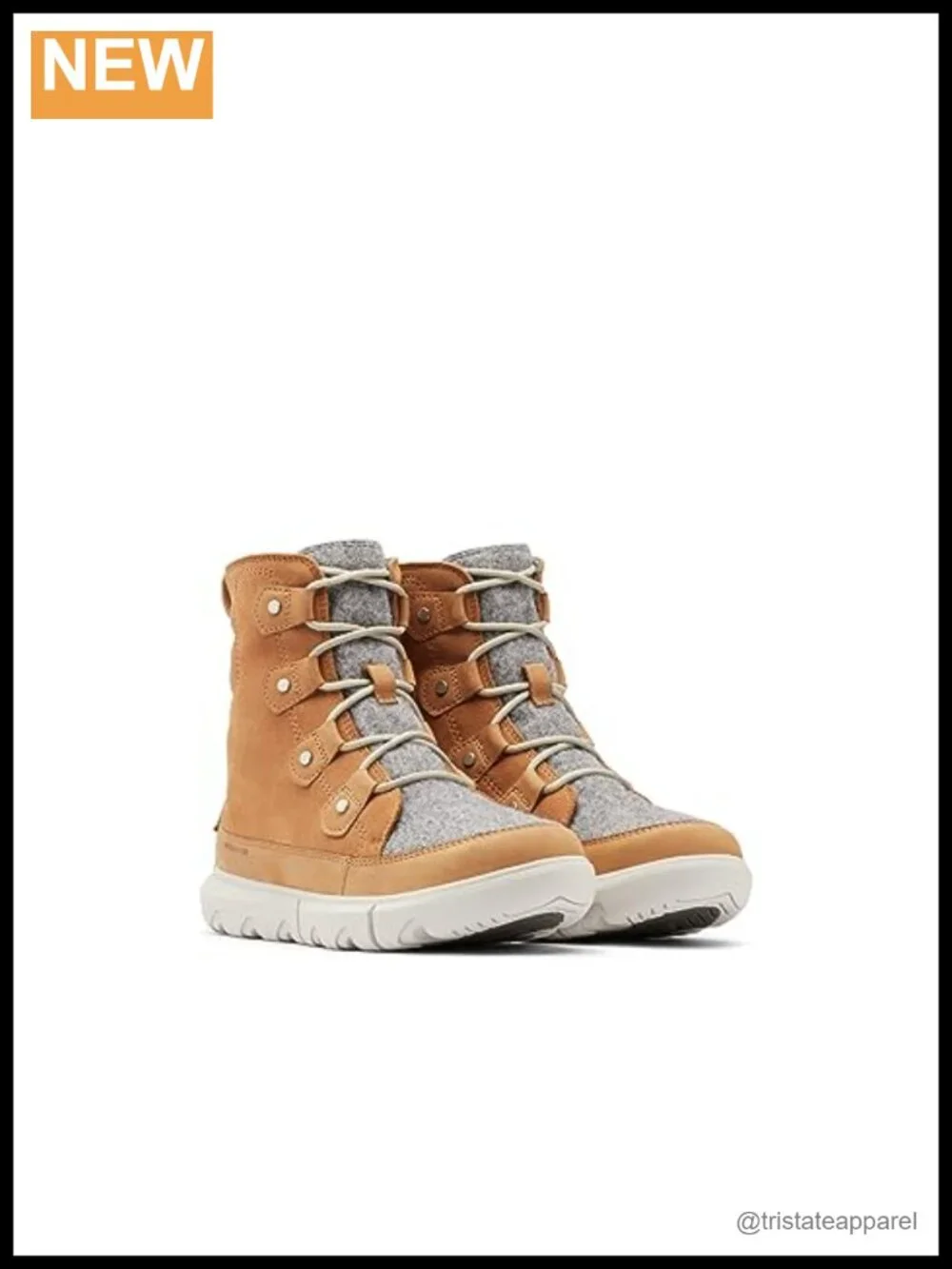 Women's Waterproof Winter Snow Boots with Suede & Felt - Insulated, Lace-Up